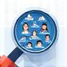 Icône loupe pour Acquisition de Talents